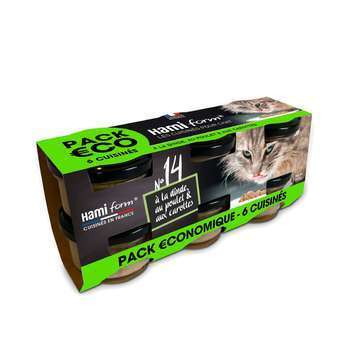 Pack 6 pots recette n°14
