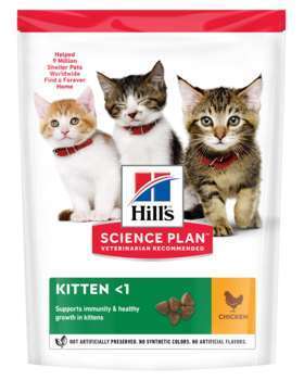 Croquettes chaton croissance musculaire au poulet