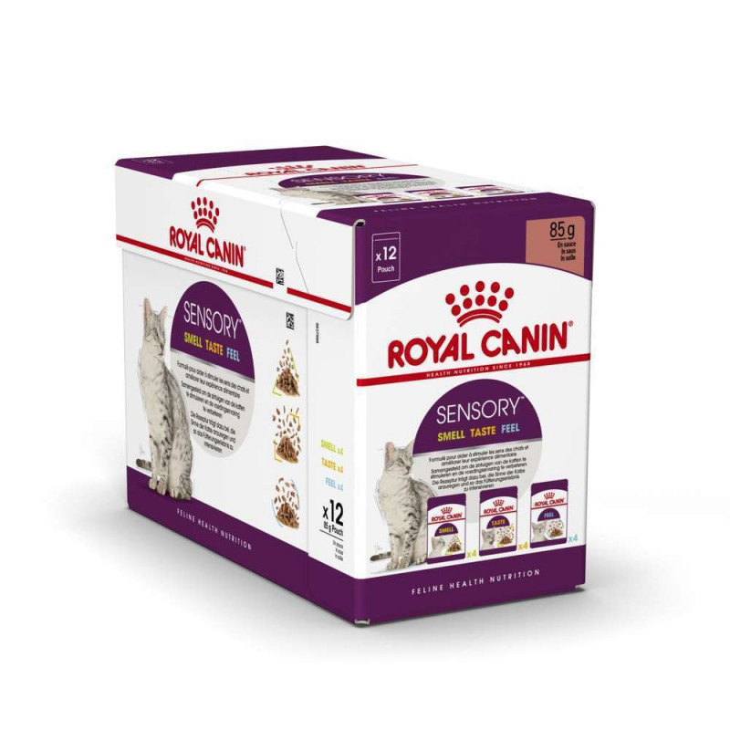 Multipack en sauce chat Sensory pour eveiller les