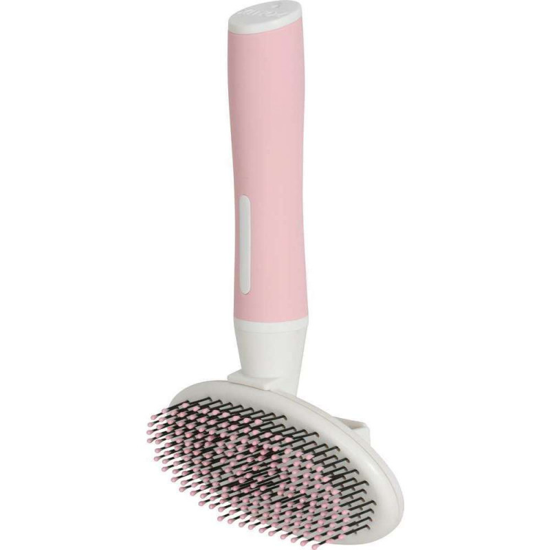 Le slicker doux rétractable pour chat M