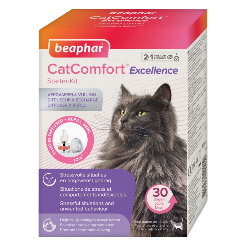 Diffuseur et recharge aux 2 phéromones pour chat 4