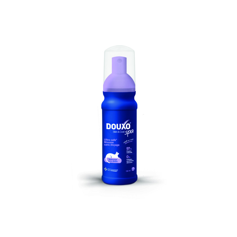 Shampoing, mousse sans rinçage pour chat 150ml