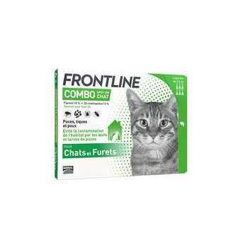 Pipette antiparasitaire chat: par 6