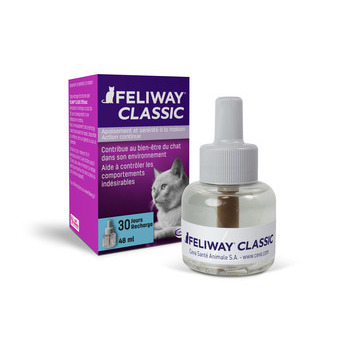 Produit apaisant Feliway pour chat : recharge 30 j