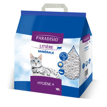 Litière minérale pour chat Paradisio Hygiène Plus