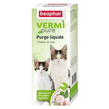 Solution Liquide Digestive Vermi Pure pour Chat -