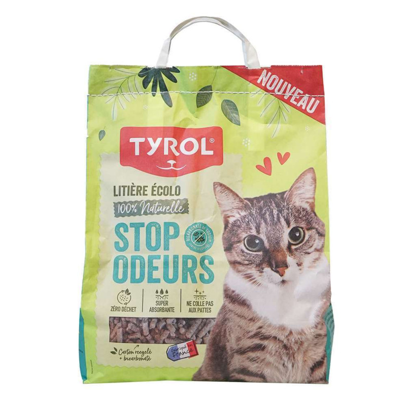 Litière écolo pour chat 100% naturelle 5L