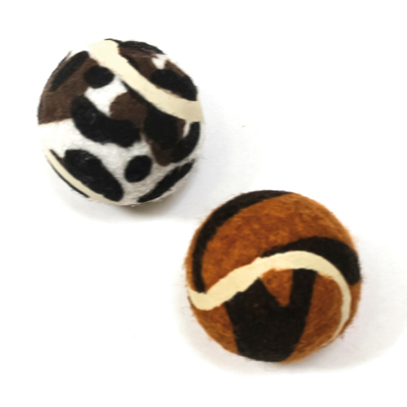 Jouet pour chat balle de tennis Refill Ø3. 8cm