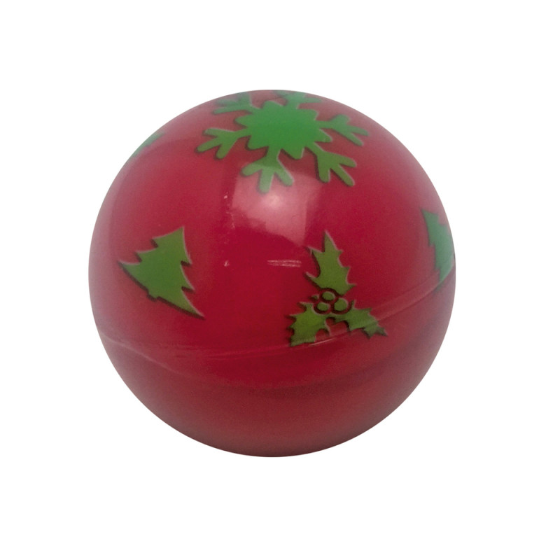 Jouet boule de Noël clignotante pour chien D. 4. 5