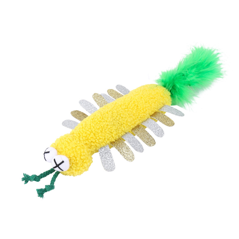 Jouet pour chat : mille-pattes disco - L. 4,2xl. 1