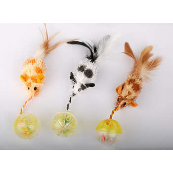 Jouet souris et balle pour chat