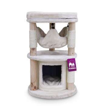 Arbre à chat Tempa 70 Cream beige - L. 45 x l. 45