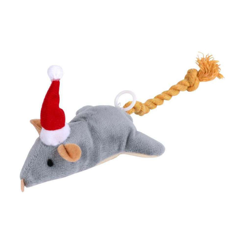 Jouet pour chat souris vibrante