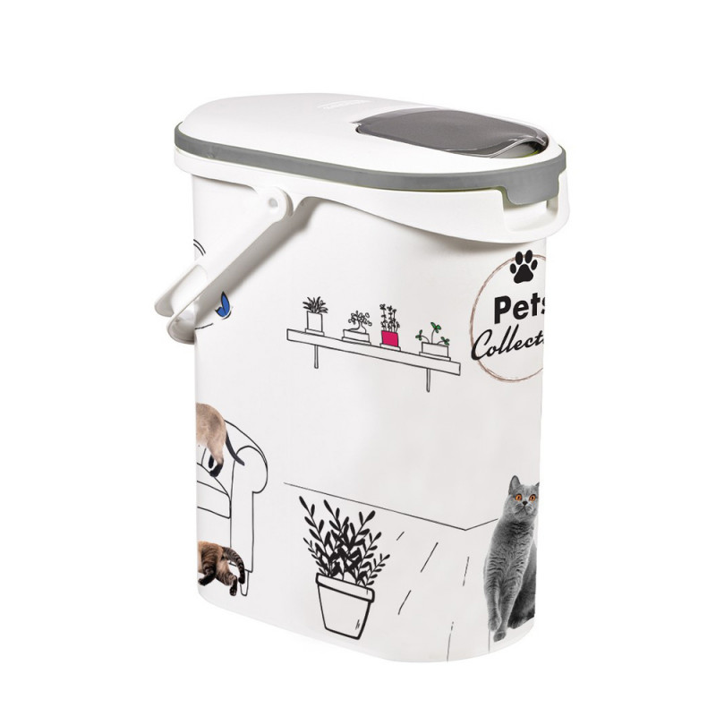 Conteneur à croquettes 10l/4kg - pets collection -