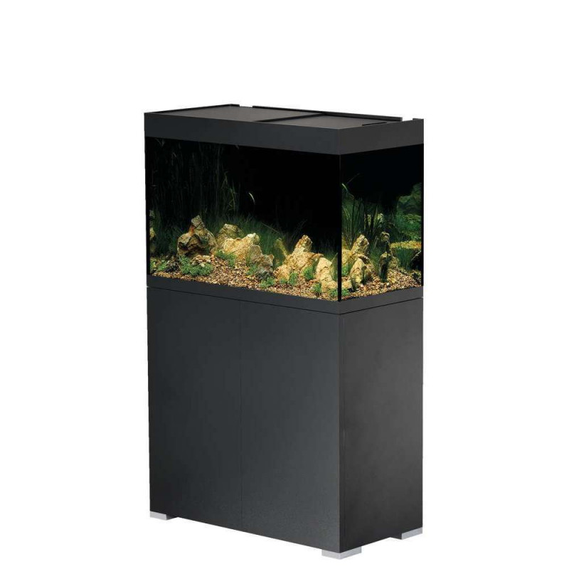 Meuble aquarium : filtre, LED, L80xl40xH55cm