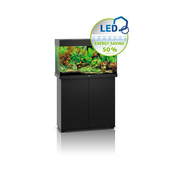 Aquarium avec meuble LED Rio 125 bois H.73cm