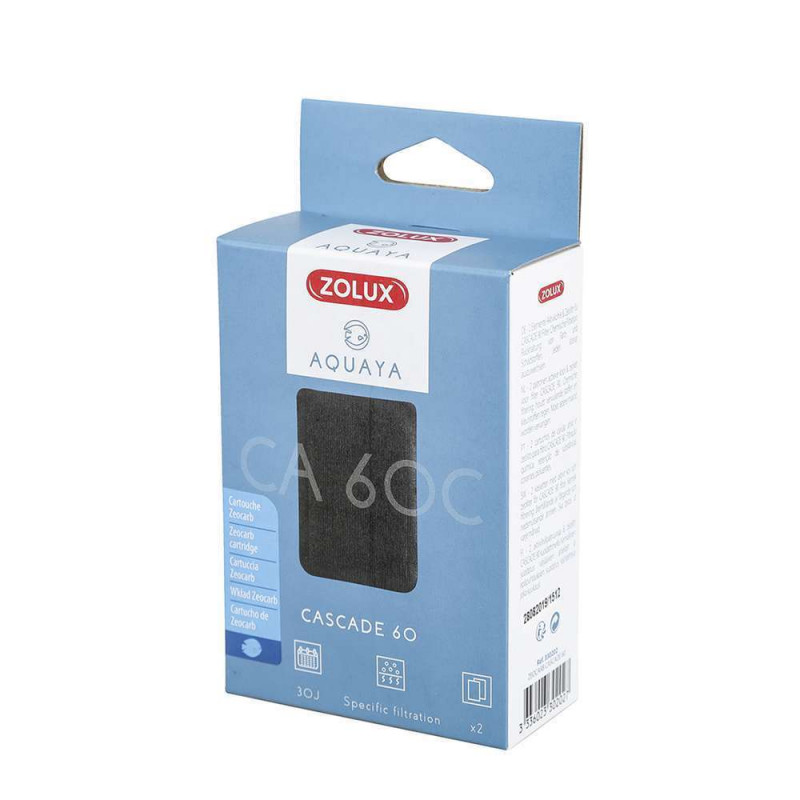 Mousse Zeocarb pour filtre Cascade 60C Aquaya X2
