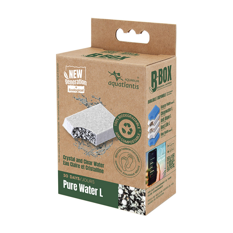 Masse de filtration pour aquarium B-box Pure water