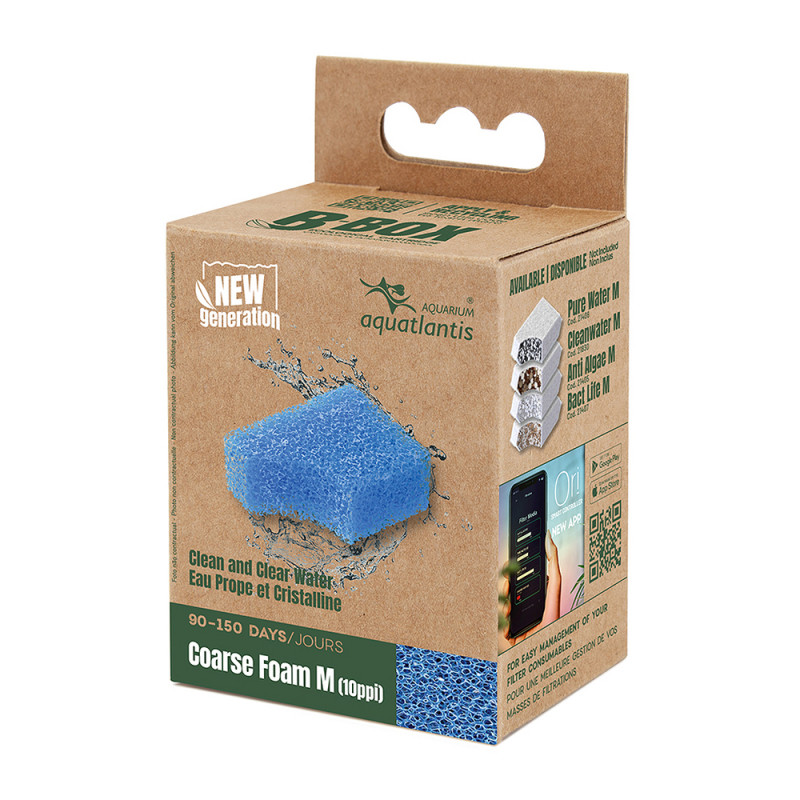 Masse de filtration pour aquarium B-Box Coarse Foa