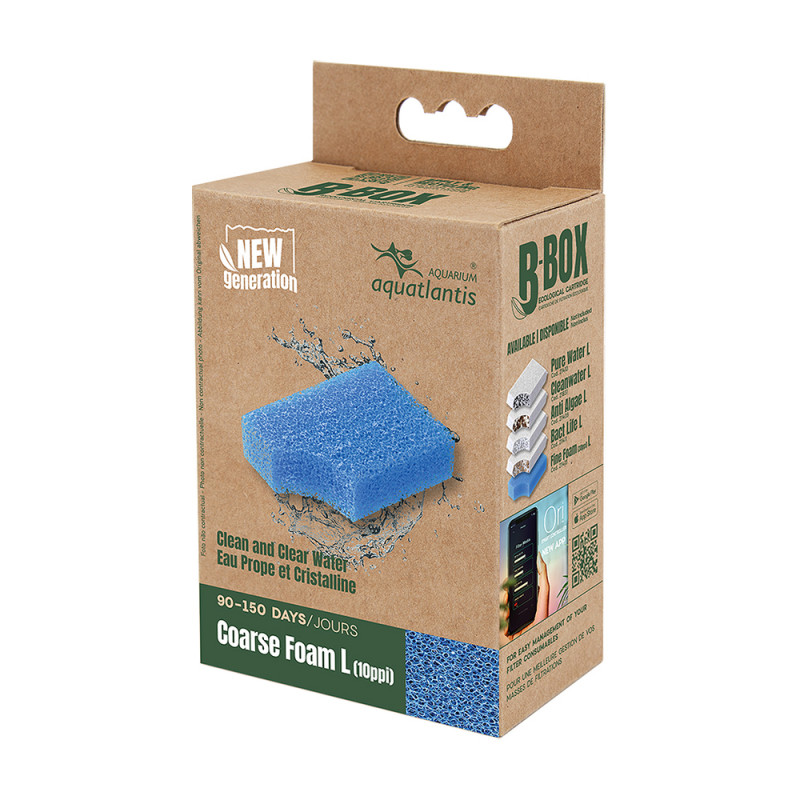 Masse de filtration pour aquarium B-Box Coarse Foa