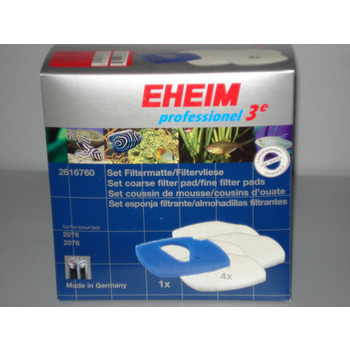 Lot mousse et ouates pour filtres Eheim Pro 3e 207