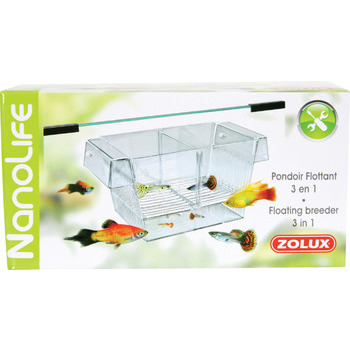 Pondoir flottant 3 en 1 pour aquarium : Spécial po