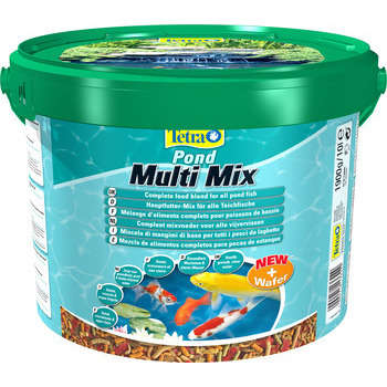 Alimentation poissons bassin : multi mix, 10L