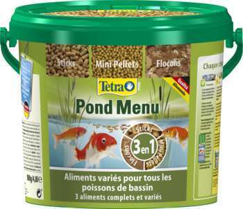 Aliment poisson Tetra Pond Menu 4,8L