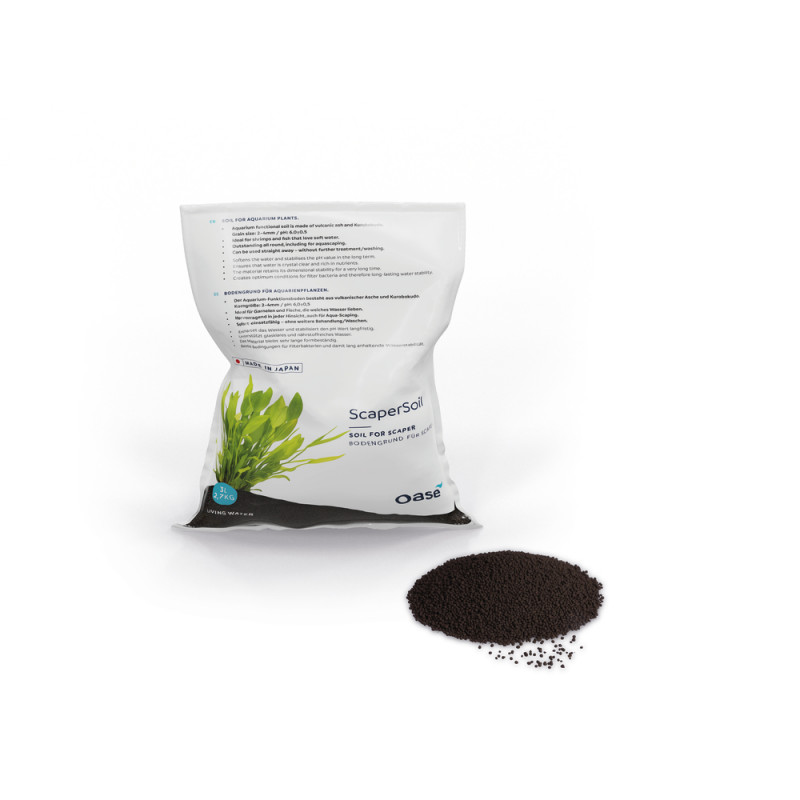 Substrat actif pour plantes d'aquarium, coloris no