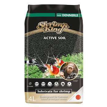 Substrat de fond actif pour élevage de crevettes :