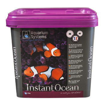 Sel Instant Ocean pour eau d'aquarium : 10kg