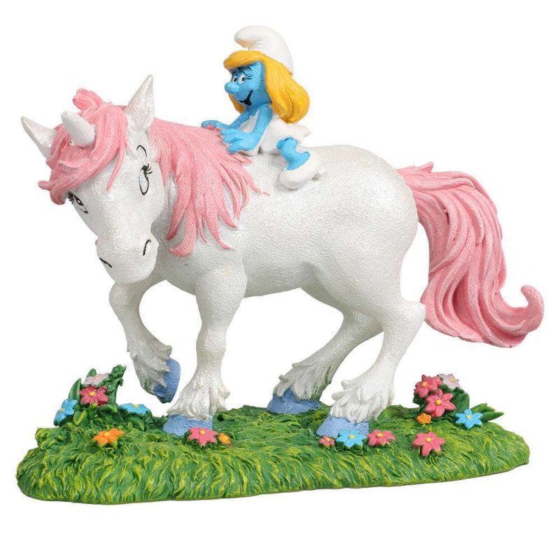 Décoration aquarium schtroumpf forêt licorne 15. 4