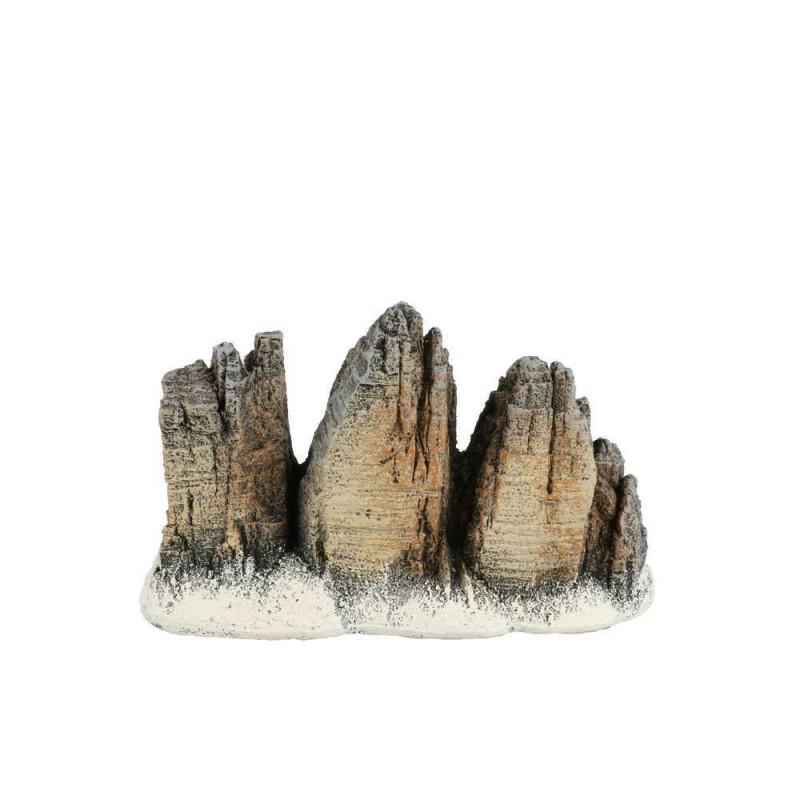 Rocher des Dolomites Décor d'aquarium multicolore