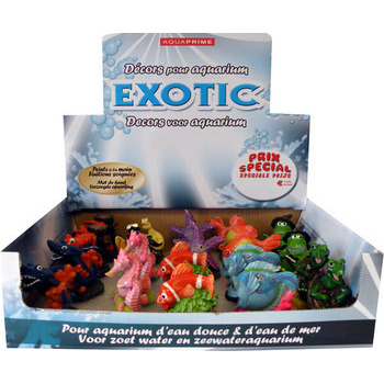 Figurine aqua collector en résine