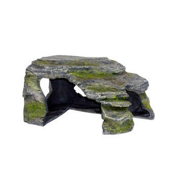 Décoration d'aquarium, coin de pierre : L22xl15xH1