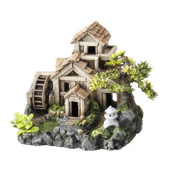 Décoration d'aquarium bonsai mill : L26xl16,5xH20,