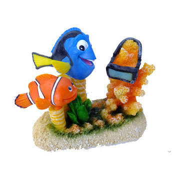 Déco d'aquarium clown fish 6 : L.6xl.4xh.4cm