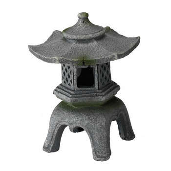 Décoration d'aquarium, Balinese lantern : L. 8xl.