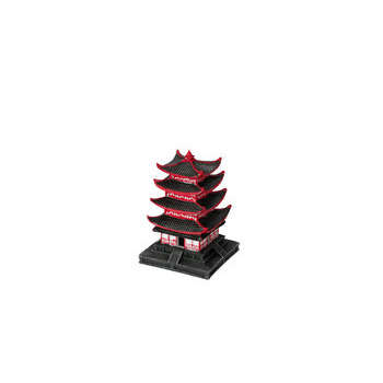 Décoration d'aquarium chinese pagoda taille S