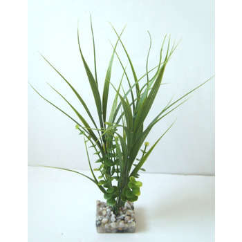 Plante artificielle pour aquarium : plastique Herb