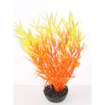 Décor d'aquarium : herbe marine 4 coloris assortis