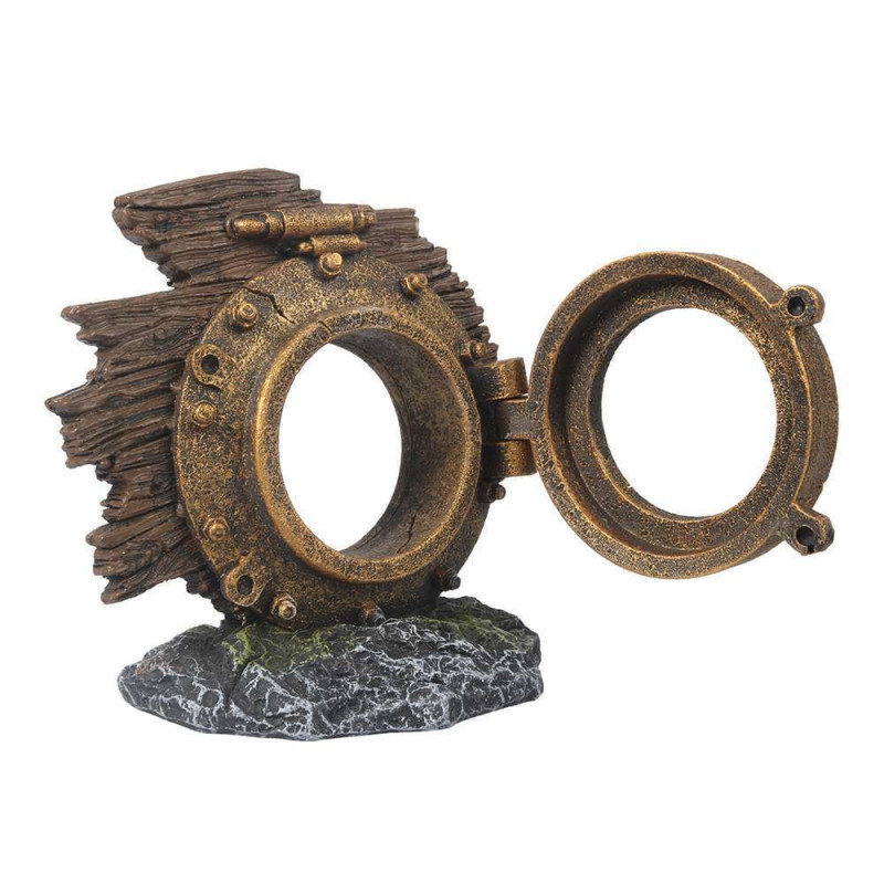 Décor Jules Verne Steampunk Hublot S - 9. 2x5. 3x8