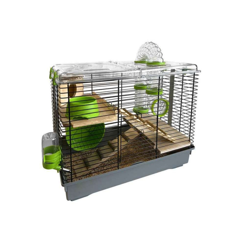 Cage équipée jungle spirit pour hamster et hamster