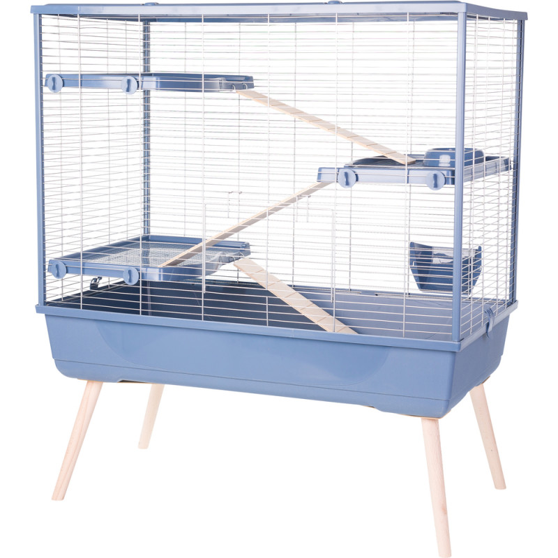 Cage Neolife 100 Rab2 bleu pour lapin