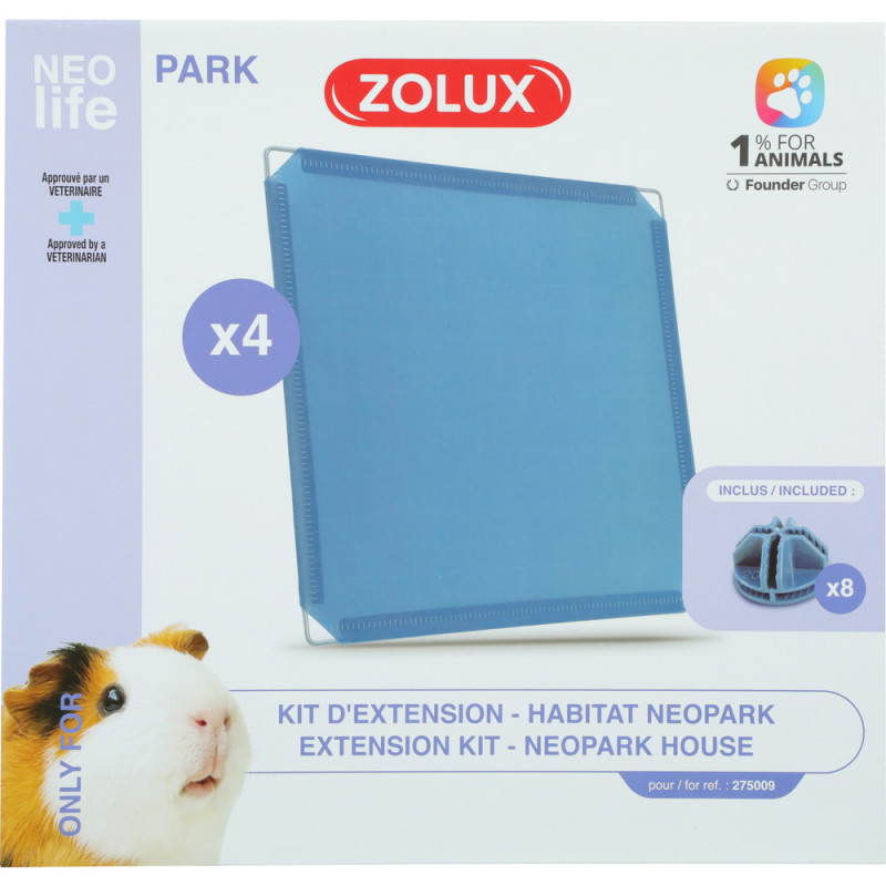 Extension pour cage modulable pour cochon d'inde n