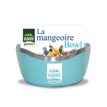 Mangeoire Bowl, rongeur/oiseau, bleu