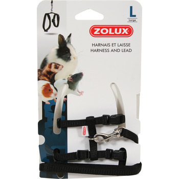 Harnais et Laisse Nacs L : Tour de cou 13-19 cm No