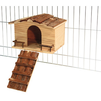 Maison pour rongeur fixation grille