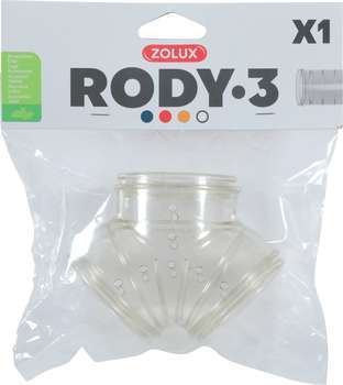 Tube y rody gris transparent
