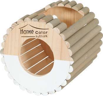 Maison Home Color : bois, blanc